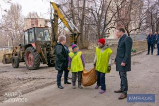 Кам’янський міський голова провів інспекційний об’їзд міста